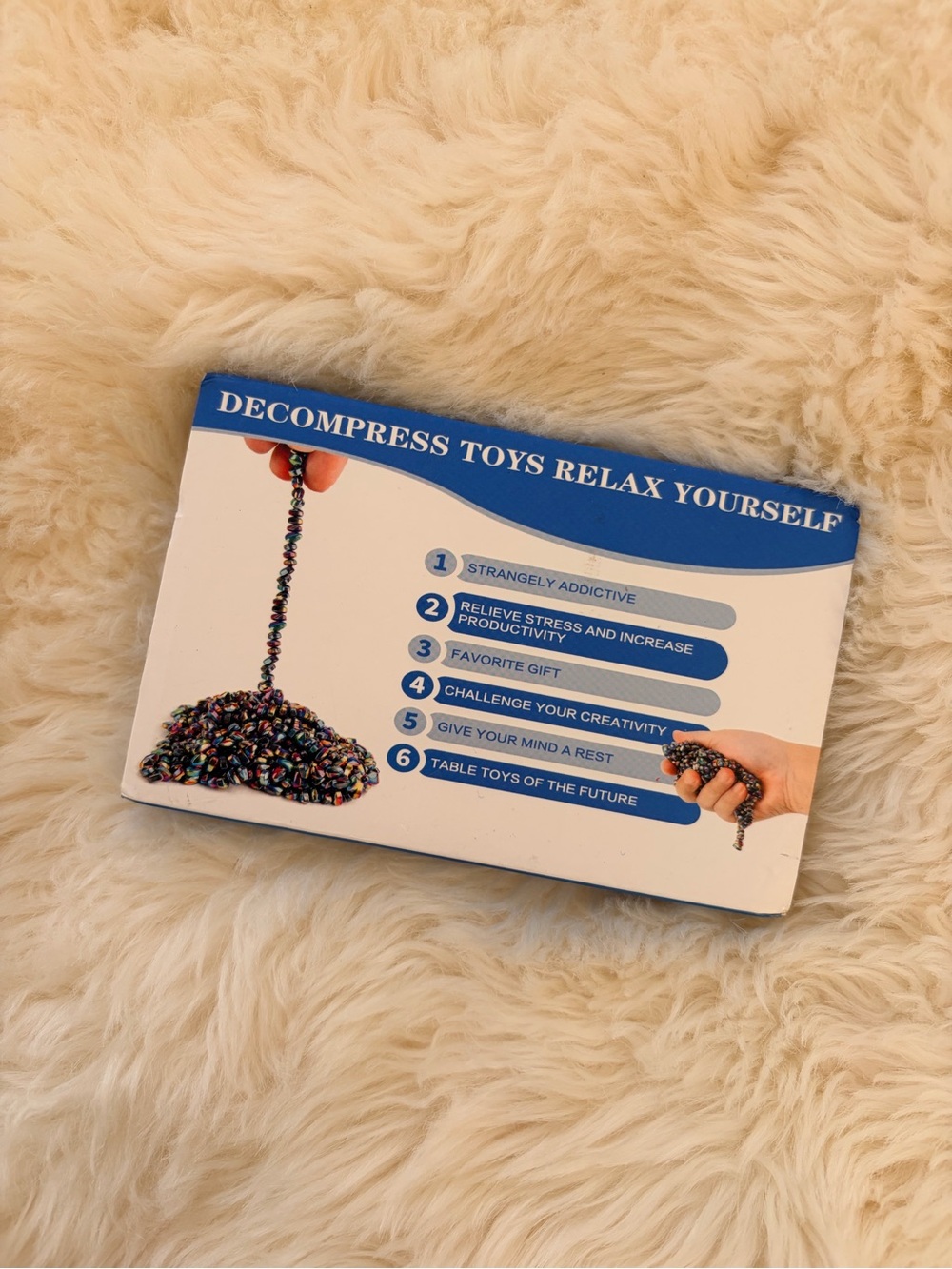 Ferrite Stones Multicolor Decompress Stress Relief Toy - Sensory Fidget